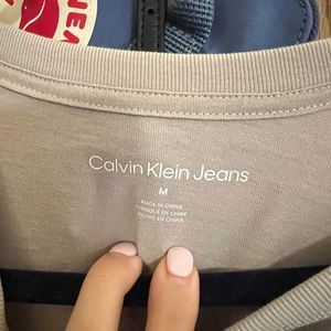 Oversized Calvin Klein T-shirt dress